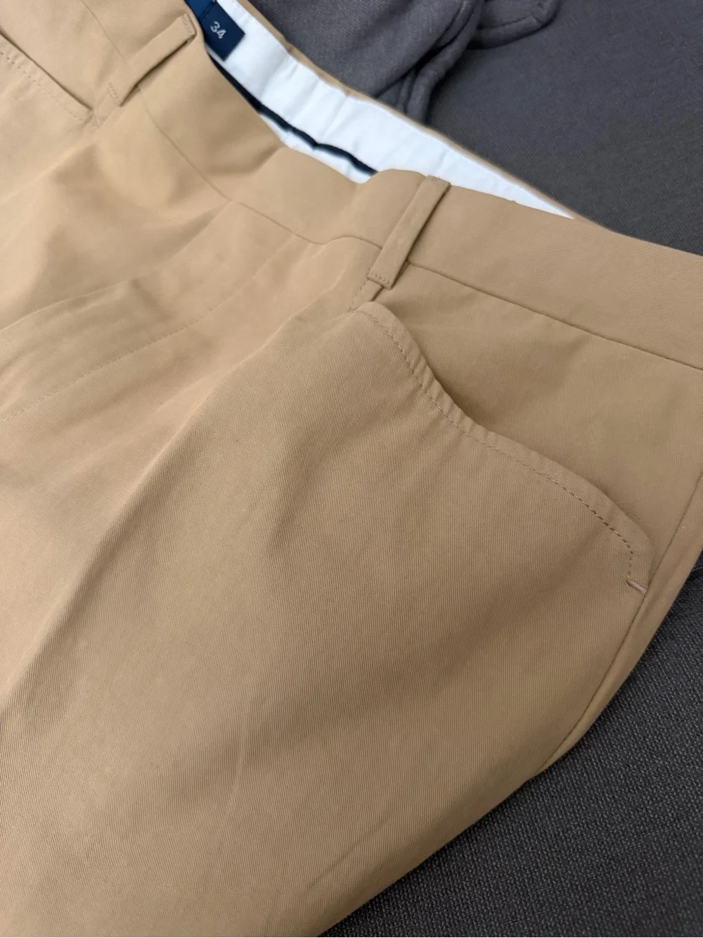 Vintage NWT Polo Ralph Lauren Men's Khaki Pants 90’s Italy 34